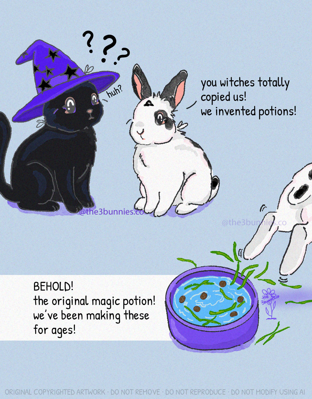 Pet illustration and keepsake post 2 from the3bunnies.co on Instagram, Singapore